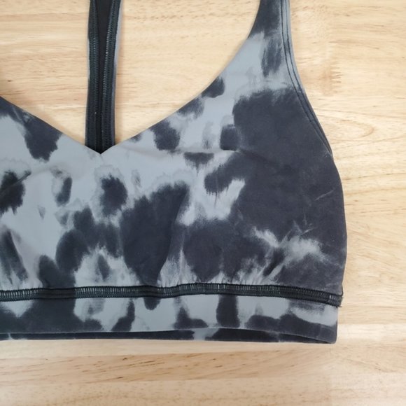 (sold) Lululemon Arise Bra Lululemon Lab, Black Gray - Picture 6 of 6